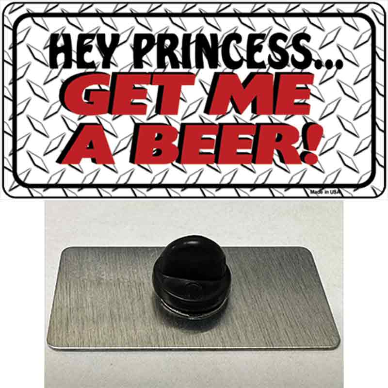Get Me a Beer Novelty Metal Hat Pin