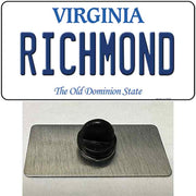Richmond Virginia Novelty Metal Hat Pin 1.5" x 0.75" Lapel Pin (PIN)