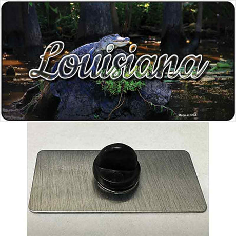 Louisiana Alligator Swamp State Novelty Metal Hat Pin