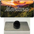 Montana Forest Sunset State Novelty Metal Hat Pin