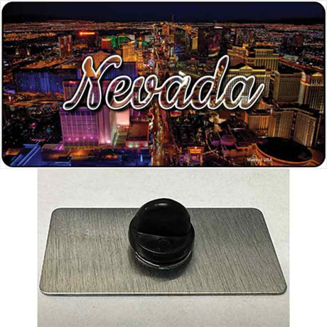 Nevada City Lights State Novelty Metal Hat Pin