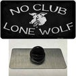 No Club Lone Wolf Novelty Metal Hat Pin