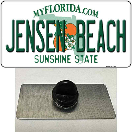 Jensen Beach Florida Novelty Metal Hat Pin
