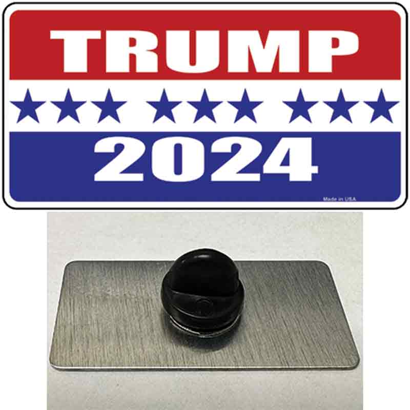 Trump 2024 Star Novelty Metal Hat Pin