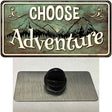 Choose Adventure Novelty Metal Hat Pin 1.5" x 0.75" Lapel Pin (PIN)