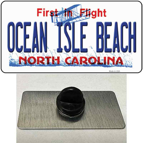 Ocean Isle Beach North Carolina Novelty Metal Hat Pin