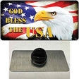 God Bless The USA Novelty Metal Hat Pin