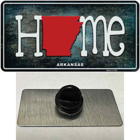 Arkansas Home State Outline Novelty Metal Hat Pin