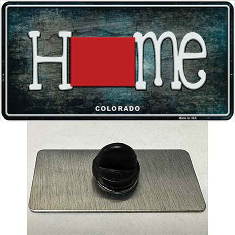 Colorado Home State Outline Novelty Metal Hat Pin