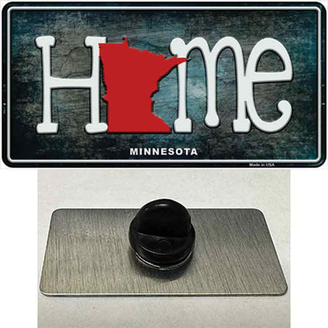 Minnesota Home State Outline Novelty Metal Hat Pin
