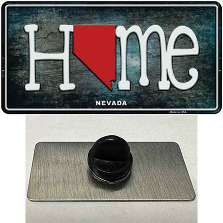 Nevada Home State Outline Novelty Metal Hat Pin