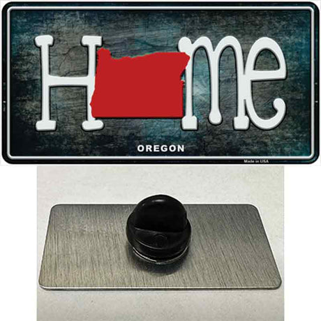 Oregon Home State Outline Novelty Metal Hat Pin