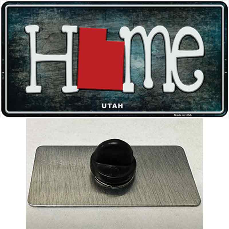 Utah Home State Outline Novelty Metal Hat Pin