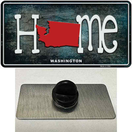 Washington Home State Outline Novelty Metal Hat Pin