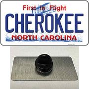 Cherokee North Carolina State Novelty Metal Hat Pin 1.5" x 0.75" Lapel Pin (PIN)