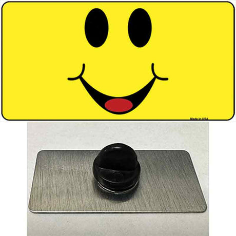 Happy Smiley Novelty Metal Hat Pin