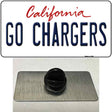 Go Chargers Novelty Metal Hat Pin Tag