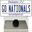 Go Nationals Novelty Metal Hat Pin Tag