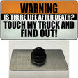 Dont Touch My Truck Novelty Metal Hat Pin Tag 1.5" x 0.75" Lapel Pin (PIN)
