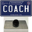 Coach Tennessee Blue Novelty Metal Hat Pin Tag