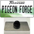 Pigeon Forge Tennessee Novelty Metal Hat Pin Tag 1.5" x 0.75" Lapel Pin (PIN)