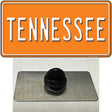 Tennessee Orange Novelty Metal Hat Pin Tag 1.5" x 0.75" Lapel Pin (PIN)