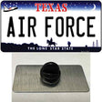 Texas Air Force Novelty Metal Hat Pin Tag 1.5" x 0.75" Lapel Pin (PIN)