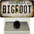 Bigfoot Georgia Novelty Metal Hat Pin Tag 1.5" x 0.75" Lapel Pin (PIN)