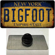 Bigfoot New York Novelty Metal Hat Pin Tag 1.5" x 0.75" Lapel Pin (PIN)