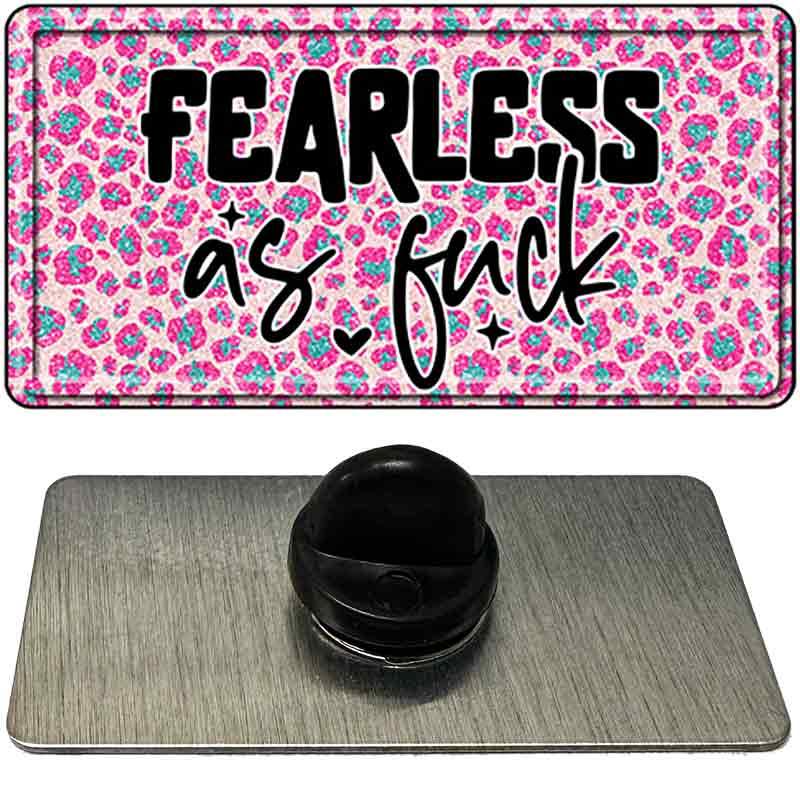 Fearless as Novelty Metal Hat Pin PIN-LP-14493 1.5" x 0.75" Lapel Pin (PIN)