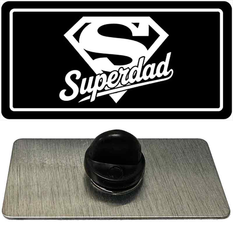 Superdad Novelty Metal Hat Pin PIN-LP-14501
