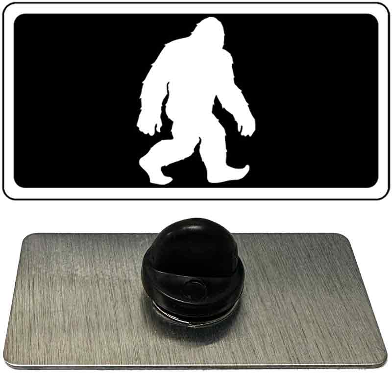 Bigfoot Silhouette Novelty Metal Hat Pin PIN-LP-14523