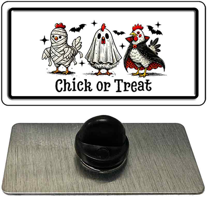 Chick or Treat Novelty Metal Hat Pin PIN-LP-14541