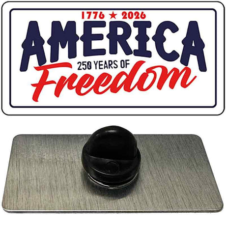 America 250 Years Novelty Metal Hat Pin PIN-LP-14546 1.5" x 0.75" Lapel Pin (PIN)