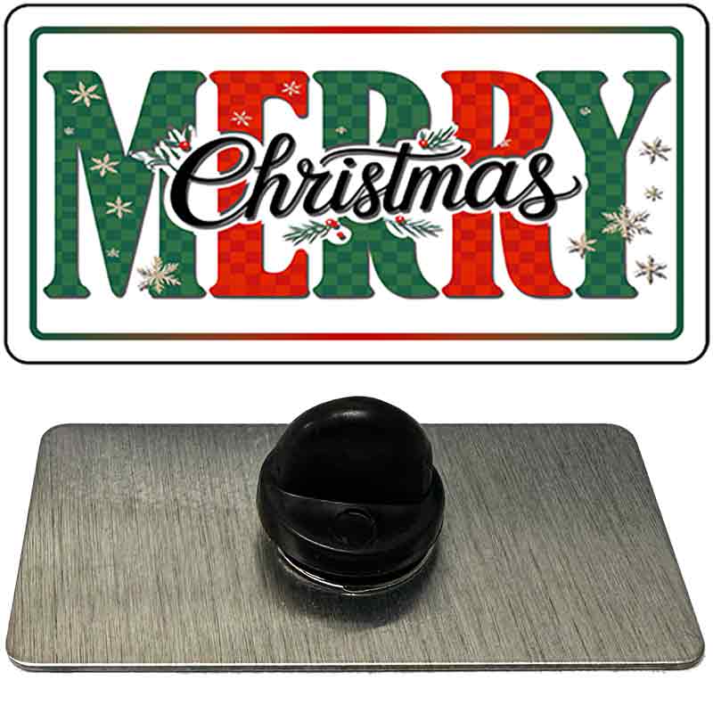 Merry Christmas Novelty Metal Hat Pin PIN-LP-14563