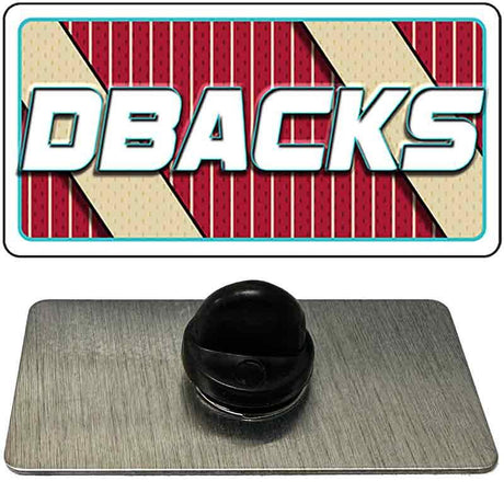 DBACKS Graphic Novelty Metal Hat Pin PIN-LP-14565 1.5" x 0.75" Lapel Pin (PIN)