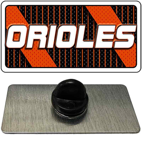 ORIOLES Graphic Novelty Metal Hat Pin PIN-LP-14567 1.5" x 0.75" Lapel Pin (PIN)