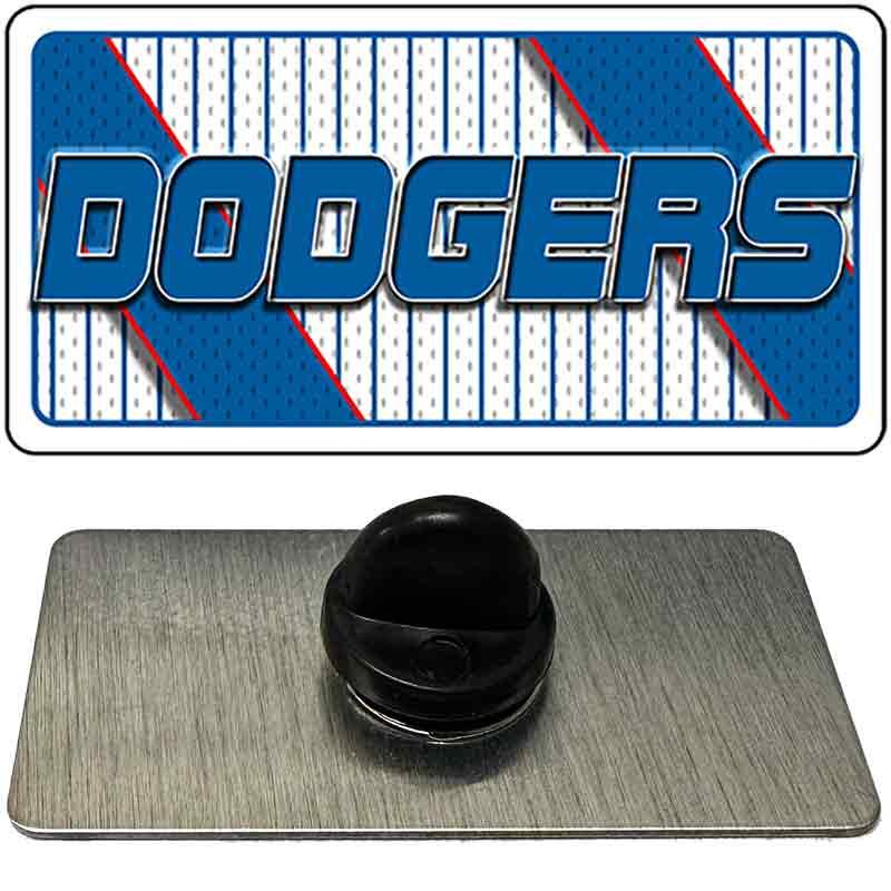 DODGERS Graphic Novelty Metal Hat Pin PIN-LP-14578 1.5" x 0.75" Lapel Pin (PIN)