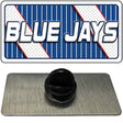 BLUE JAYS Graphic Novelty Metal Hat Pin PIN-LP-14593 1.5" x 0.75" Lapel Pin (PIN)