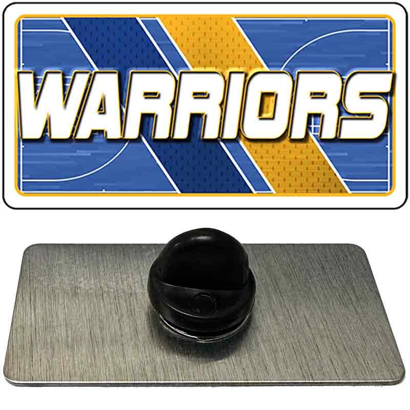 WARRIORS Graphic Novelty Metal Hat Pin PIN-LP-14604 1.5" x 0.75" Lapel Pin (PIN)