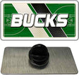 BUCKS Graphic Novelty Metal Hat Pin PIN-LP-14611 1.5" x 0.75" Lapel Pin (PIN)