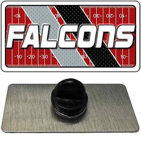 FALCONS Graphic Novelty Metal Hat Pin PIN-LP-14626 1.5" x 0.75" Lapel Pin (PIN)