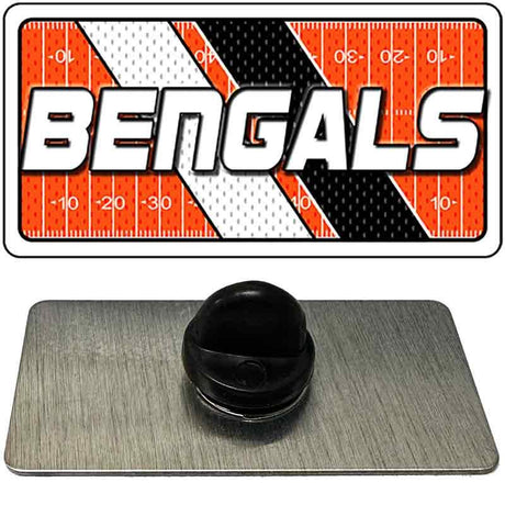 BENGALS Graphic Novelty Metal Hat Pin PIN-LP-14631 1.5" x 0.75" Lapel Pin (PIN)