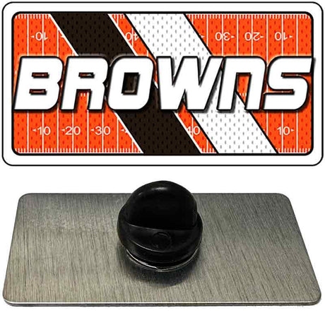 BROWNS Graphic Novelty Metal Hat Pin PIN-LP-14632 1.5" x 0.75" Lapel Pin (PIN)