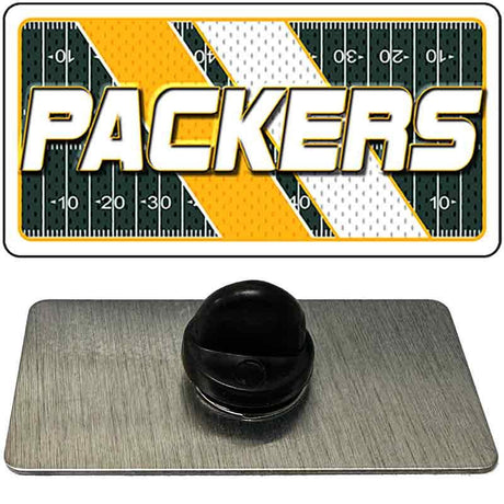 PACKERS Graphic Novelty Metal Hat Pin PIN-LP-14636 1.5" x 0.75" Lapel Pin (PIN)