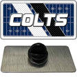 COLTS Graphic Novelty Metal Hat Pin PIN-LP-14638 1.5" x 0.75" Lapel Pin (PIN)