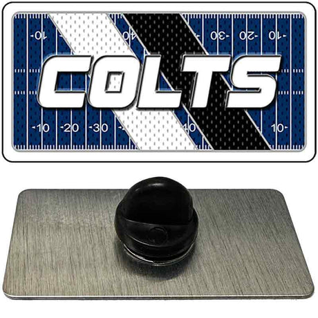 COLTS Graphic Novelty Metal Hat Pin PIN-LP-14638 1.5" x 0.75" Lapel Pin (PIN)