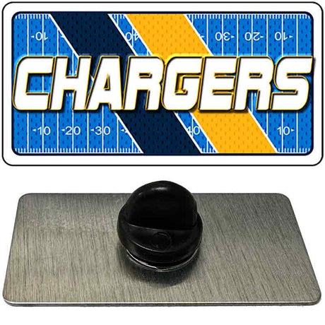 CHARGERS Graphic Novelty Metal Hat Pin PIN-LP-14642 1.5" x 0.75" Lapel Pin (PIN)