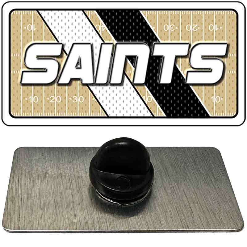 SAINTS Graphic Novelty Metal Hat Pin PIN-LP-14647 1.5" x 0.75" Lapel Pin (PIN)