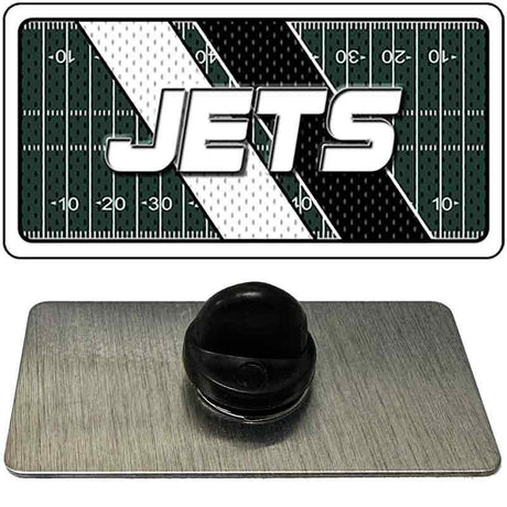 JETS Graphic Novelty Metal Hat Pin PIN-LP-14649 1.5" x 0.75" Lapel Pin (PIN)